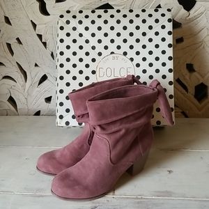 Mojo Moxy by Dolce Ankle Boots pink-worn once